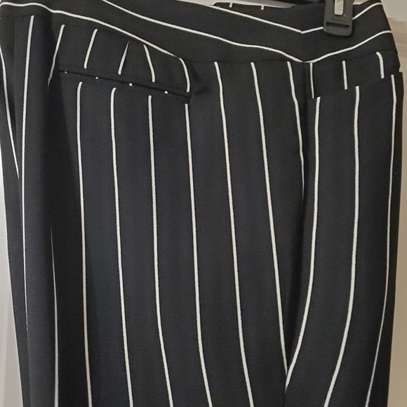Worthington ladies black white stripe trousers - Picture 3 of 5